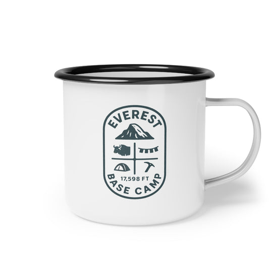 "Everest Base Camp Icon" Enamel Camp Cup