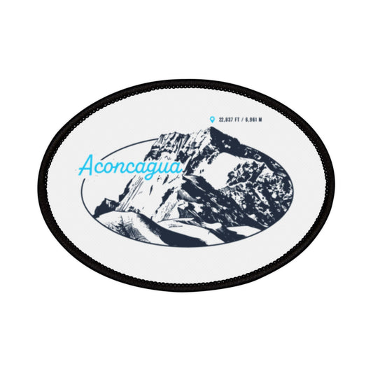 "Aconcagua - Argentina" Adventure Ready Iron-On Patches