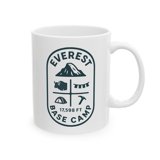 "Everest Base Camp Icon" Ceramic Mug