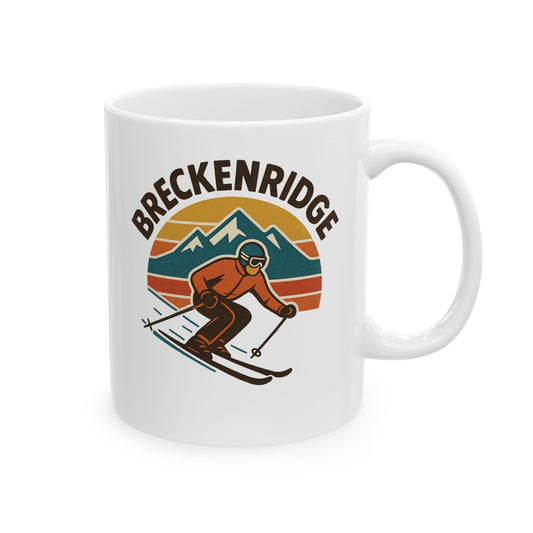 "Breckenridge, Colorado" Ceramic Mug