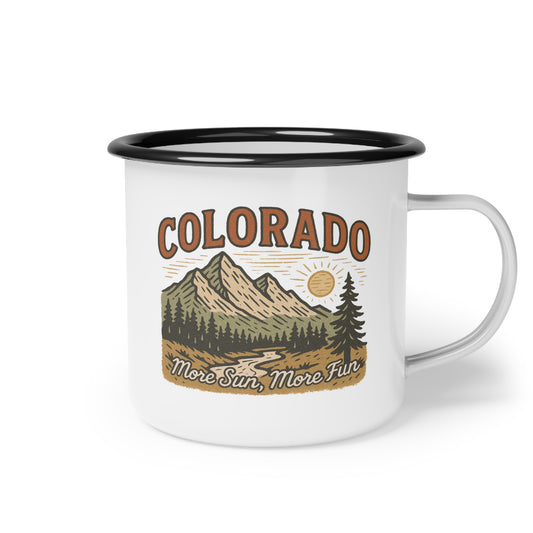 "Colorado" Enamel Camp Cup