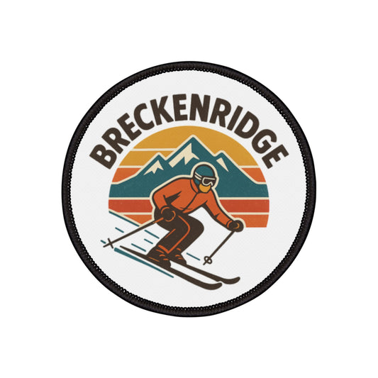 "Breckenridge, CO" Adventure Ready Iron-On Patch