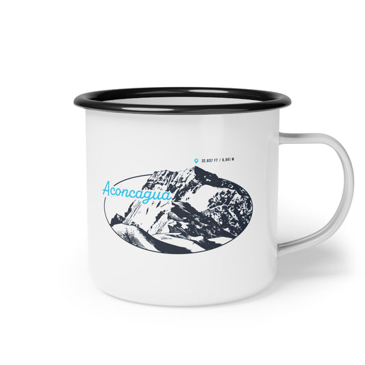 "Aconcagua - Argentina" Enamel Camp Cup