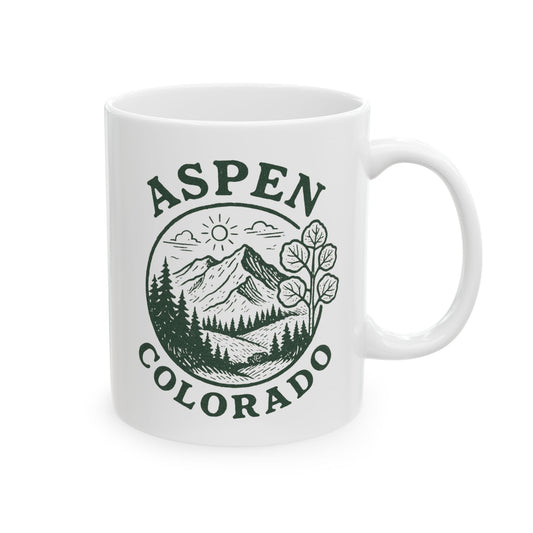 "Aspen, Colorado" Ceramic Mug