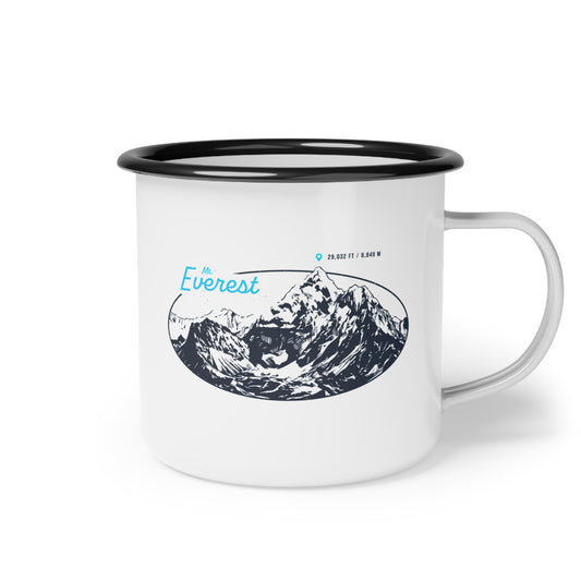 "Mount Everest" Enamel Camp Cup
