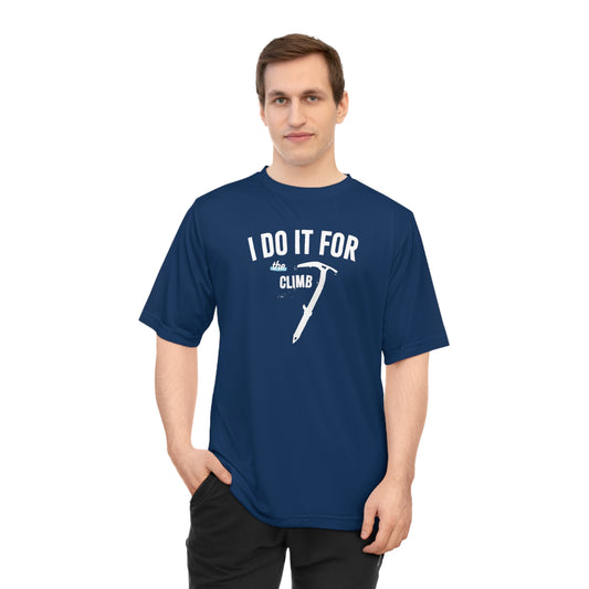 "I Do It For the Climb Axe" Aconcagua Men's Activewear Tee