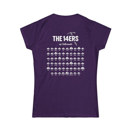 Colorado 14ers Women's Relaxed Fit Casual Tee