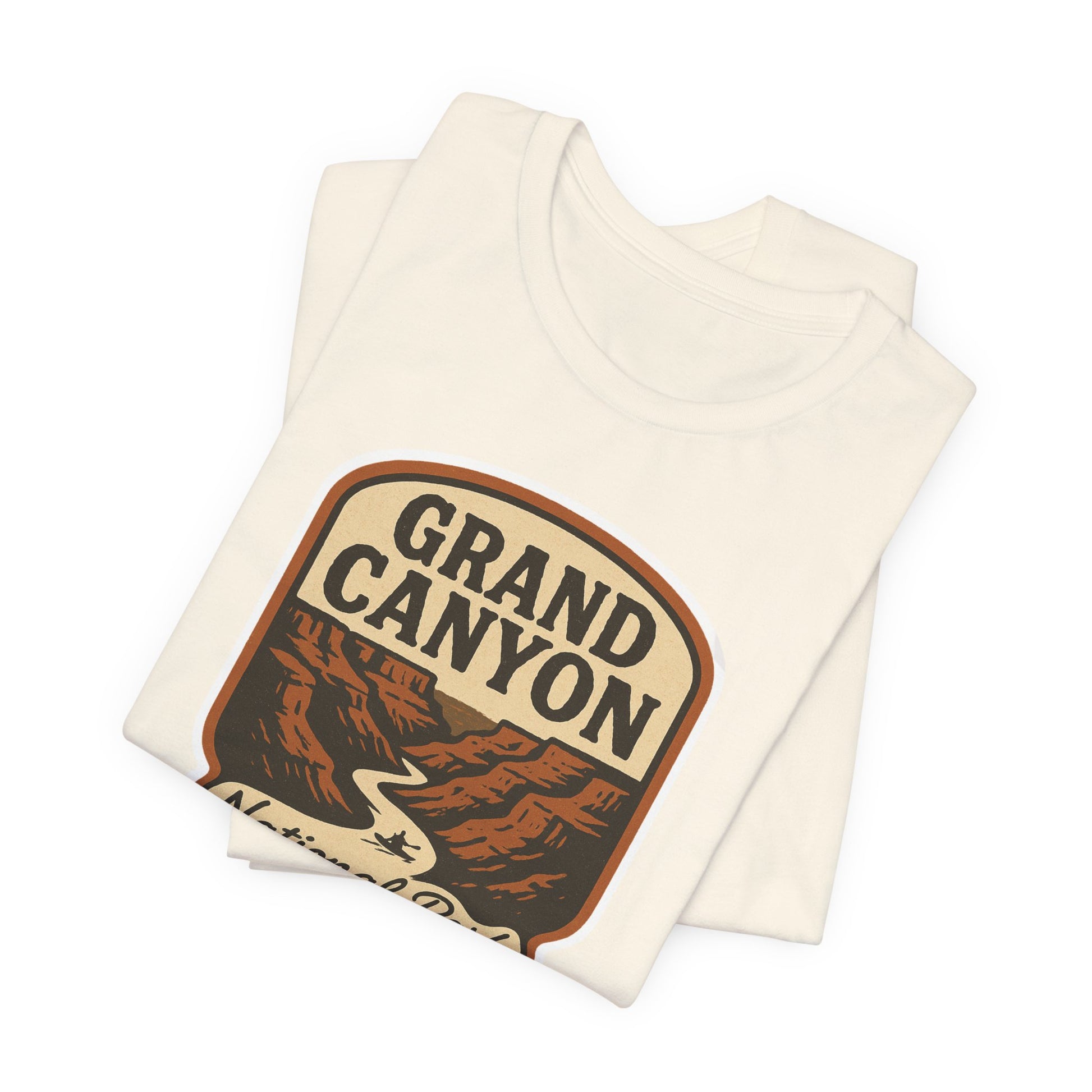 Grand Canyon National Park Men's Casual Tee - Folded