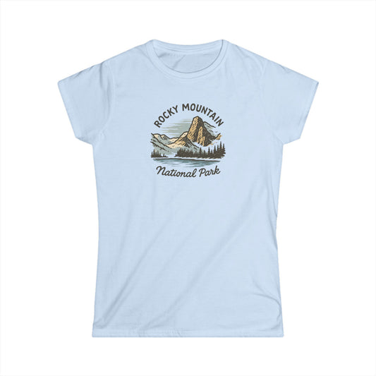 Rocky Mountain National Park Women's Relaxed Fit Casual Tee