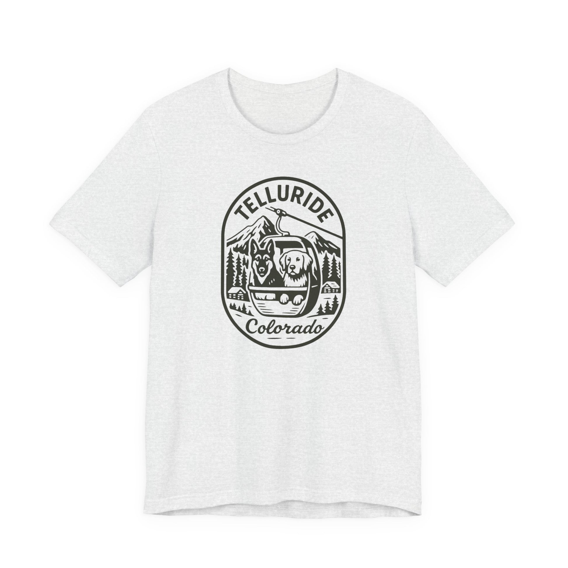 Telluride, Colorado Men's Casual Short Sleeve Tee