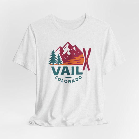 Vail, Colorado Men's Casual Tee