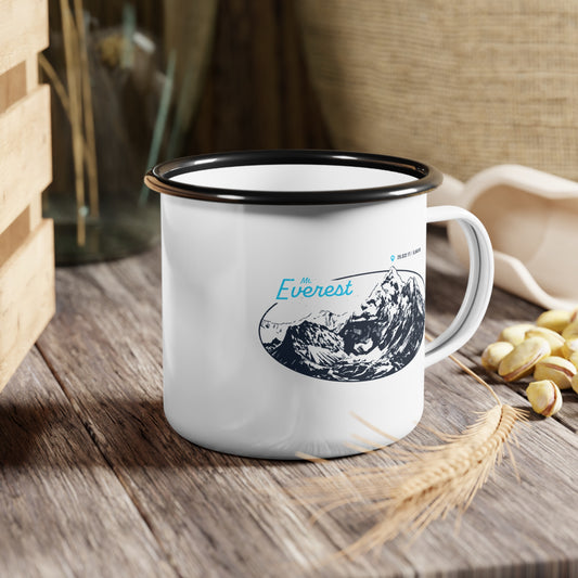 "Mount Everest" Enamel Camp Cup