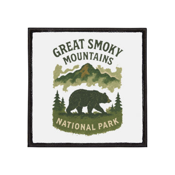 "Great Smoky Mountain National Park" Adventure Ready Iron-On Patch