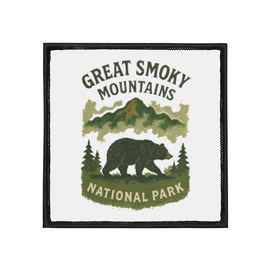 "Great Smoky Mountain National Park" Adventure Ready Iron-On Patch