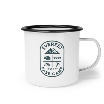 "Everest Base Camp Icon" Enamel Camp Cup