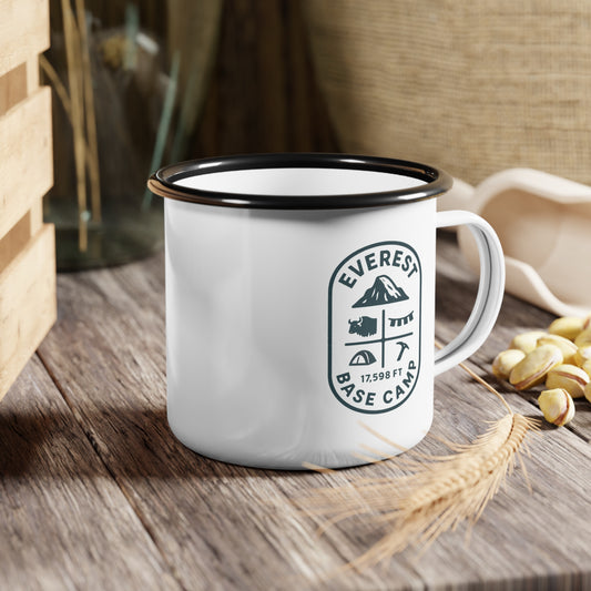"Everest Base Camp Icon" Enamel Camp Cup