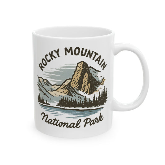 "Rocky Mountain National Park" Ceramic Mug