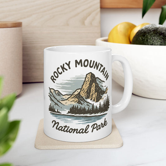 "Rocky Mountain National Park" Ceramic Mug
