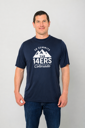 Colorado 14ers "58 Summits" Men's Activewear Tee