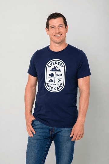 Everest Base Camp Icon Men's Casual Tee