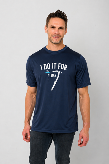 "I Do It For the Climb Axe" Everest Men's Activewear Tee