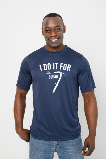 "I Do It For the Climb Axe" Aconcagua Men's Activewear Tee