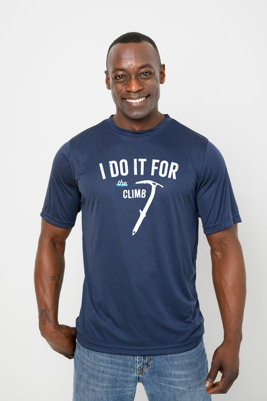 "I Do It For the Climb Axe" Aconcagua Men's Activewear Tee