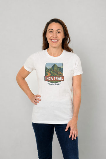 Machu Picchu Inca Trail Women's Fitted Casual Tee