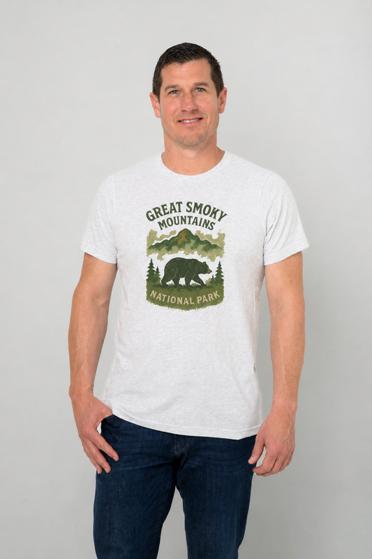 Great Smoky Mountains National Park Men's Casual Tee