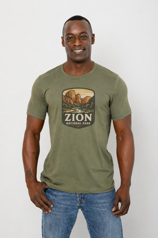 Zion National Park Men's Casual Tee
