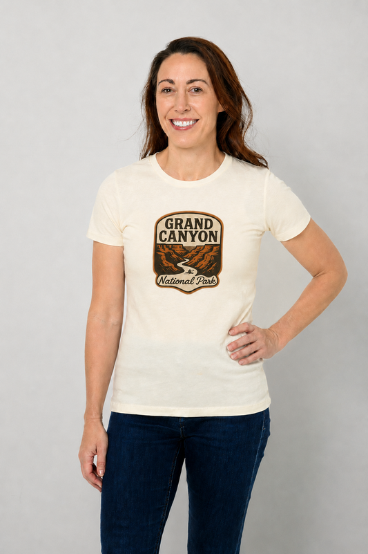 Grand Canyon National Park Women's Fitted Casual Tee