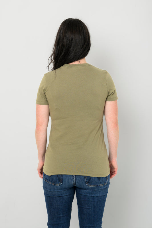 Yellowstone National Park Gallatin Canyon Women's Fitted Casual Tee