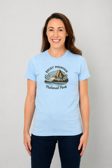 Rocky Mountain National Park Women's Relaxed Fit Casual Tee
