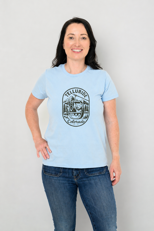 Telluride, Colorado Women's Relaxed Fit Casual Tee