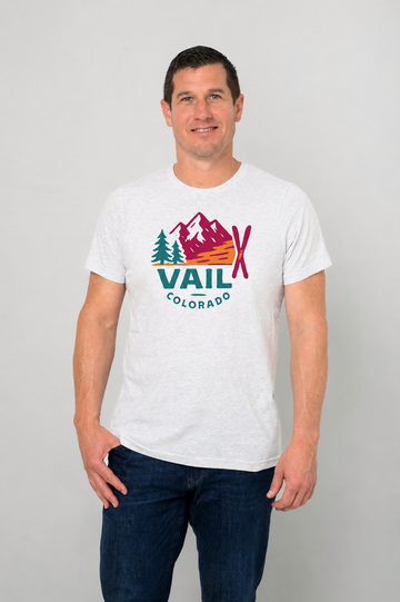Vail, Colorado Men's Casual Tee