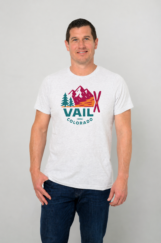 Vail, Colorado Men's Casual Tee