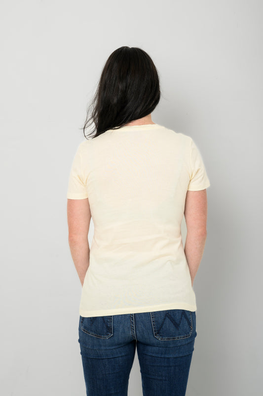 Mount Kilimanjaro Landscape Women's Fitted Casual Tee
