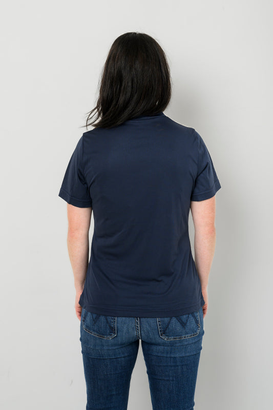 "Badassery Is a Choice" Emblem Women's Activewear V-Neck Tee