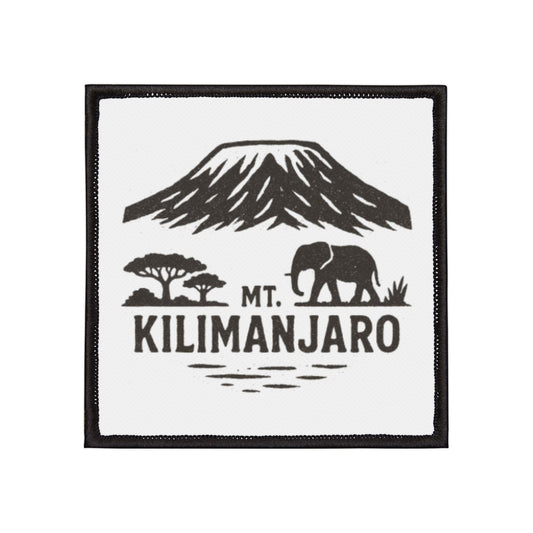 Mount Kilimanjaro Iron-On Patch