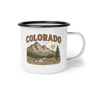 "Colorado" Enamel Camp Cup