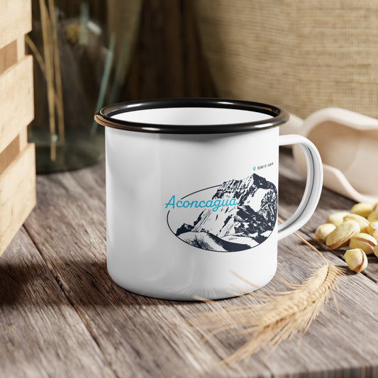 "Aconcagua - Argentina" Enamel Camp Cup