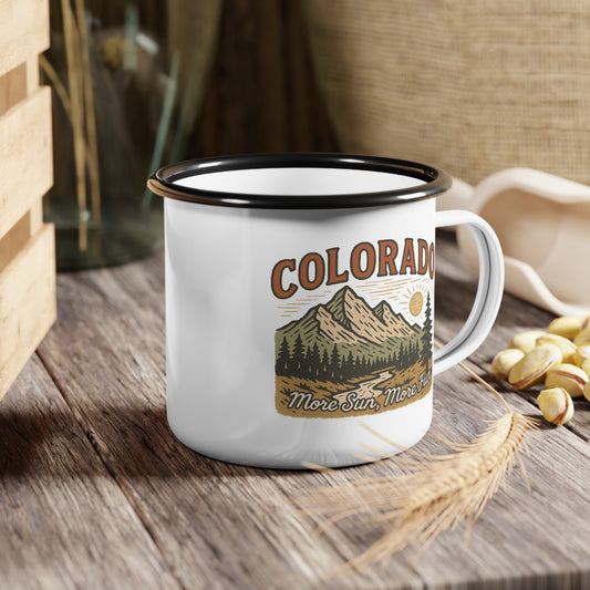 "Colorado" Enamel Camp Cup
