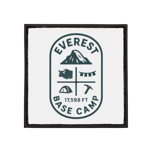 "Everest Base Camp Icon" Adventure Ready Iron-On Patch