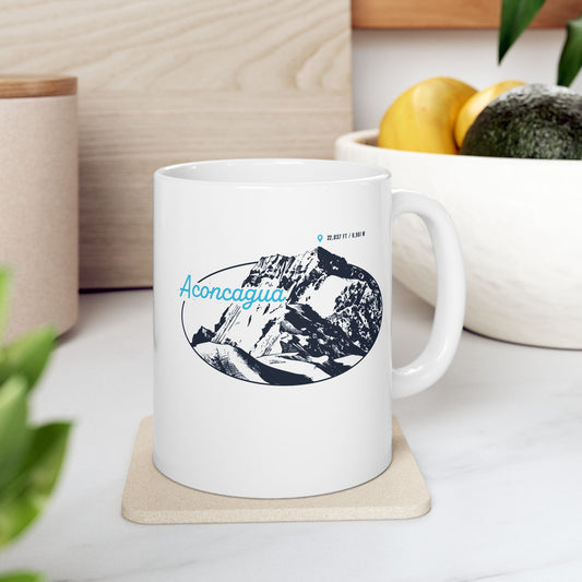 "Aconcagua - Argentina" Ceramic Mug