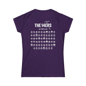 Colorado 14ers Women's Relaxed Fit Casual Tee