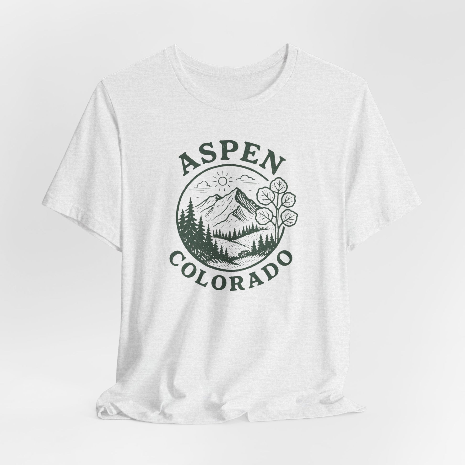 Aspen, Colorado Men's Casual Tee