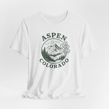 Aspen, Colorado Men's Casual Tee