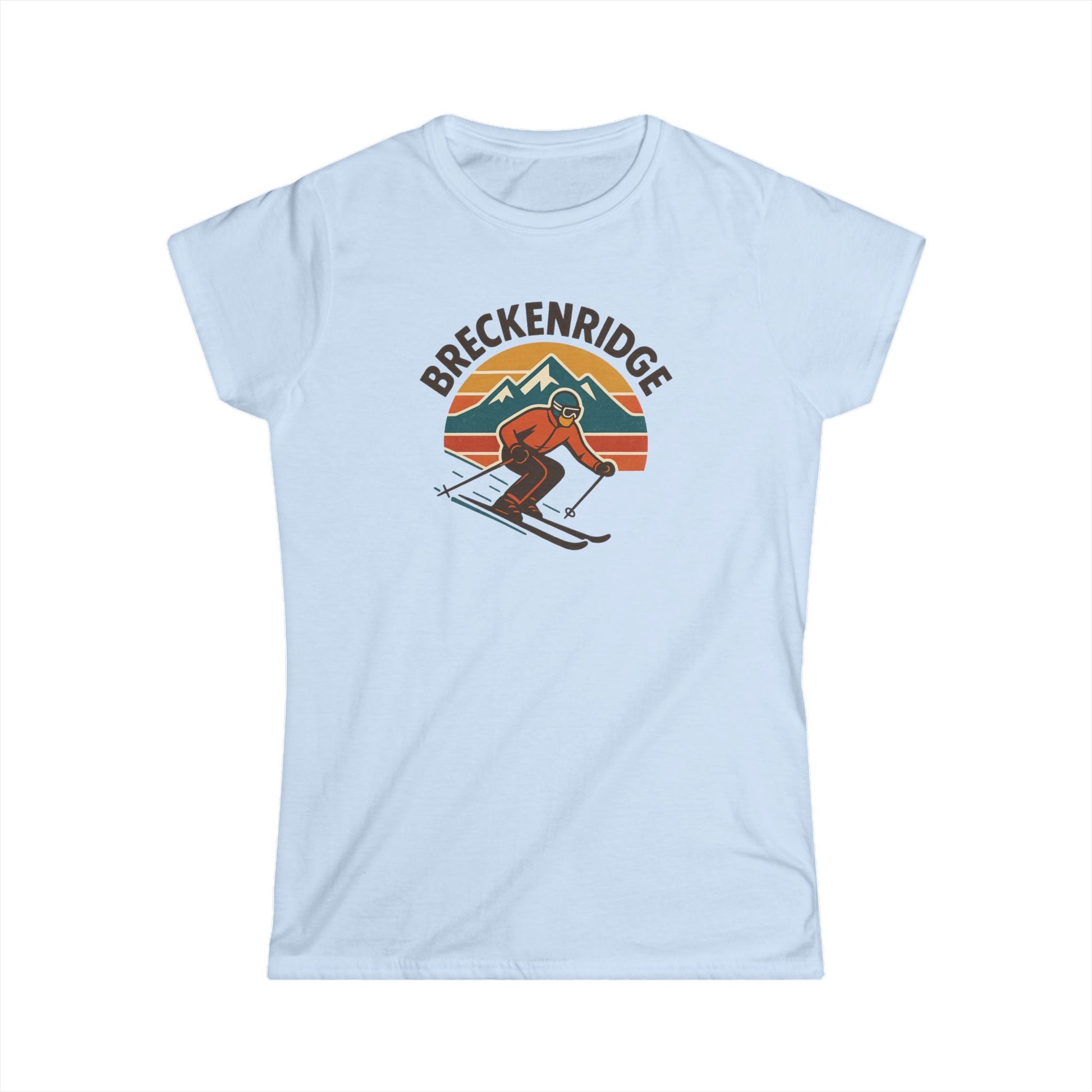 Breckenridge, Colorado Women's Relaxed Fit Casual Tee