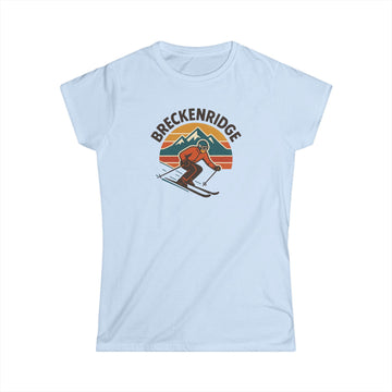 Breckenridge, Colorado Women's Relaxed Fit Casual Tee
