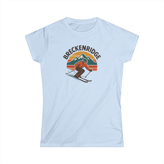 Breckenridge, Colorado Women's Relaxed Fit Casual Tee